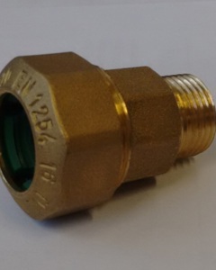 Adapter Brass Compression 20mmx1/2"